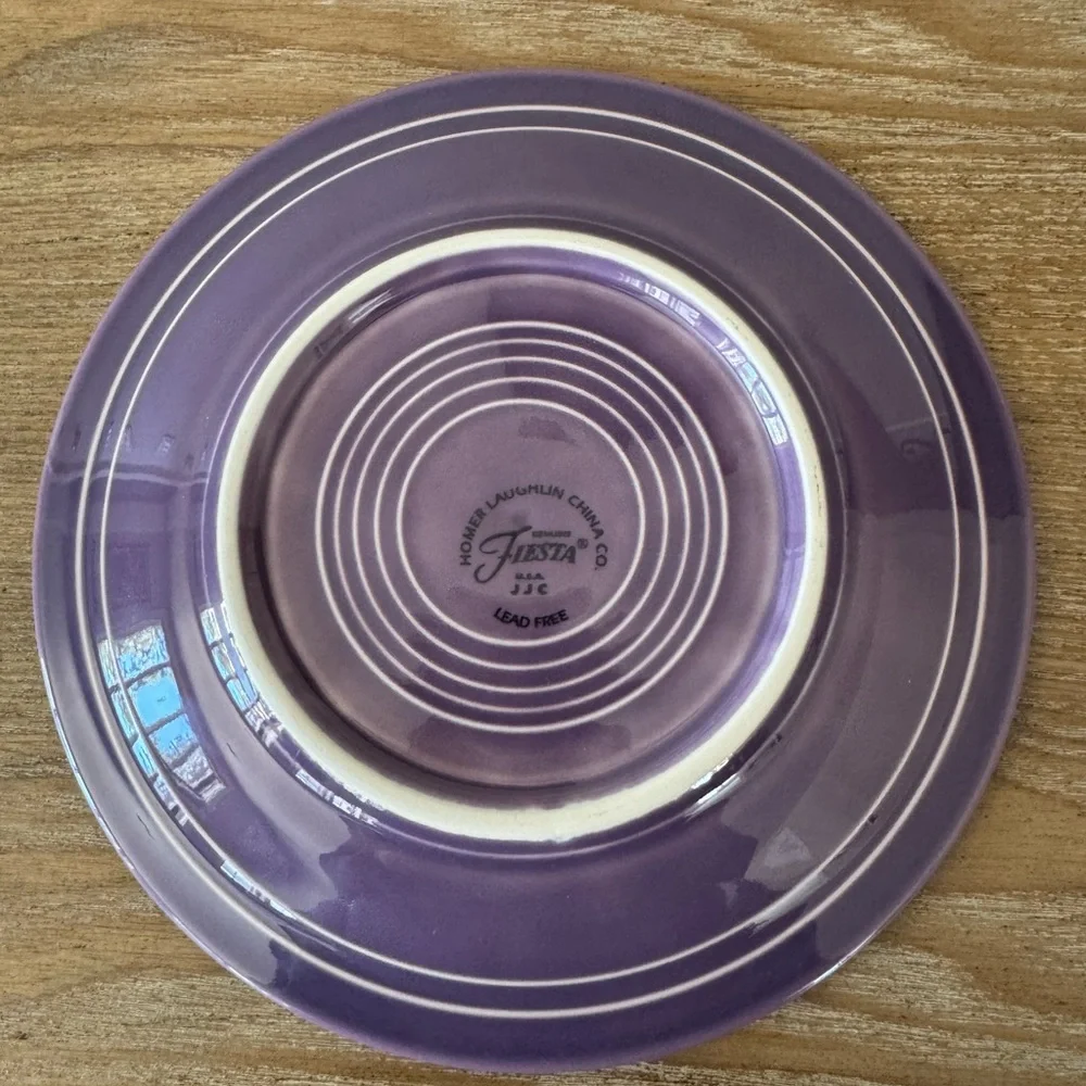 Fiesta Lilac Salad Plate - Picture 5 of 8